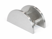 Semi Circle Handle - Satin Chrome